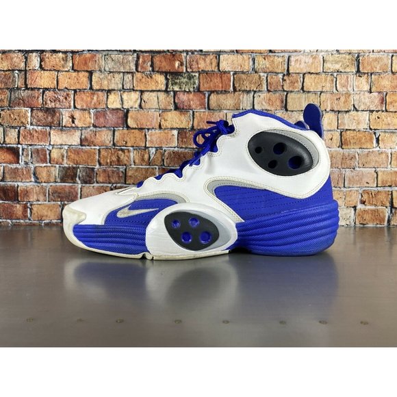 Nike Flight One Men’s size 9.5 Hardaway Orlando Magic White Royal 538133-100 - Picture 4 of 9